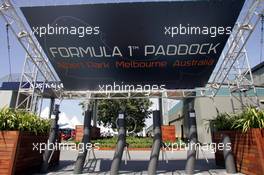 12.03.2008 Melbourne, Australia,  FEATURE Paddock - Formula 1 World Championship, Rd 1, Australian Grand Prix, Wednesday