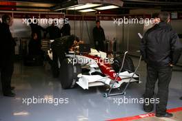 01.02.2008 Barcelona, Spain,  Giancarlo Fisichella (ITA), Force India F1 Team - Formula 1 Testing, Barcelona