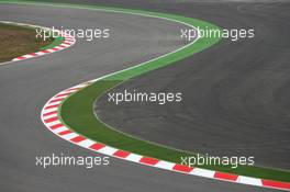 01.02.2008 Barcelona, Spain,  New first corner without travel trap - Formula 1 Testing, Barcelona