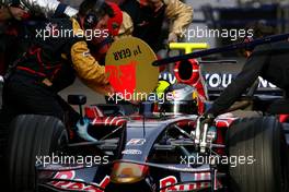 01.02.2008 Barcelona, Spain,  Sebastian Vettel (GER), Scuderia Toro Rosso - Formula 1 Testing, Barcelona