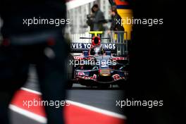01.02.2008 Barcelona, Spain,  Sebastian Vettel (GER), Scuderia Toro Rosso - Formula 1 Testing, Barcelona