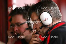 02.02.2008 Barcelona, Spain,  Ross Brawn (GBR) Team Principal, Honda Racing F1 Team - Formula 1 Testing, Barcelona