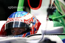 02.02.2008 Barcelona, Spain,  Jenson Button (GBR), Honda Racing F1 Team - Formula 1 Testing, Barcelona