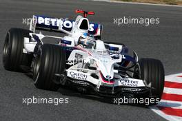 03.02.2008 Barcelona, Spain,  Nick Heidfeld (GER), BMW Sauber F1 Team, F1.08 - Formula 1 Testing, Barcelona
