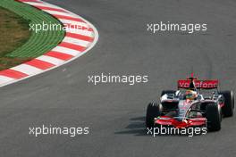 03.02.2008 Barcelona, Spain,  Lewis Hamilton (GBR), McLaren Mercedes, MP4-23 - Formula 1 Testing, Barcelona