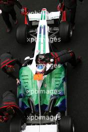03.02.2008 Barcelona, Spain,  Jenson Button (GBR), Honda Racing F1 Team, RA108 - Formula 1 Testing, Barcelona