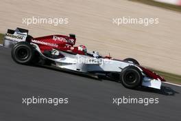 03.02.2008 Barcelona, Spain,  Adrian Sutil (GER), Force India F1 Team - Formula 1 Testing, Barcelona