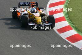 03.02.2008 Barcelona, Spain,  Fernando Alonso (ESP), Renault F1 Team, R28 - Formula 1 Testing, Barcelona