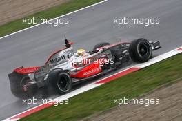 25.02.2008 Barcelona, Spain,  Lewis Hamilton (GBR), McLaren Mercedes, MP4-23 - Formula 1 Testing, Barcelona