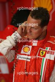 25.02.2008 Barcelona, Spain,  Michael Schumacher (GER), Test Driver, Scuderia Ferrari - Formula 1 Testing, Barcelona