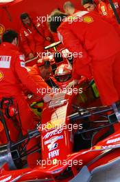 25.02.2008 Barcelona, Spain,  Michael Schumacher (GER), Test Driver, Scuderia Ferrari - Formula 1 Testing, Barcelona