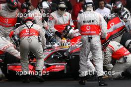 26.02.2008 Barcelona, Spain,  Lewis Hamilton (GBR), McLaren Mercedes, MP4-23 - Formula 1 Testing, Barcelona