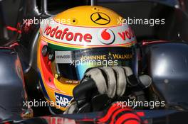 26.02.2008 Barcelona, Spain,  Lewis Hamilton (GBR), McLaren Mercedes, MP4-23 - Formula 1 Testing, Barcelona