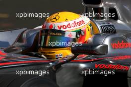 15.04.2008 Barcelona, Spain,  Lewis Hamilton (GBR), McLaren Mercedes - Formula 1 Testing, Barcelona