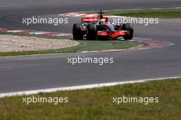 15.04.2008 Barcelona, Spain,  Lewis Hamilton (GBR), McLaren Mercedes - Formula 1 Testing, Barcelona