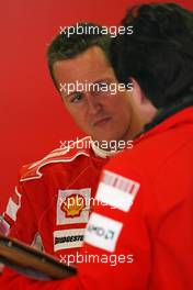 16.04.2008 Barcelona, Spain,  Michael Schumacher (GER), Test Driver, Scuderia Ferrari - Formula 1 Testing, Barcelona