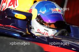 17.11.2008 Barcelona, Spain,  Sebastien Loeb (FRA), Test Driver, Red Bull Racing (Citroen World Rally Team) - Formula 1 Testing, Barcelona