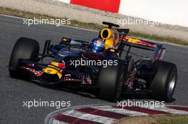 17.11.2008 Barcelona, Spain,  Sebastien Loeb (FRA), Test Driver, Red Bull Racing (Citroen World Rally Team) - Formula 1 Testing, Barcelona