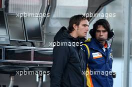 17.11.2008 Barcelona, Spain,  Giedo Van Der Guarde (HOL) Test Driver, Renault F1 Team - Formula 1 Testing, Barcelona