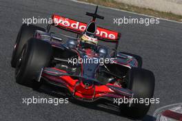17.11.2008 Barcelona, Spain,  Pedro de la Rosa (ESP), Test Driver, McLaren Mercedes - Formula 1 Testing, Barcelona