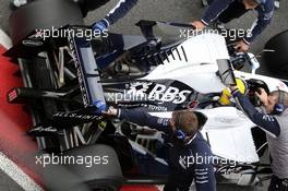 18.11.2008 Barcelona, Spain,  Nico Rosberg (GER), WilliamsF1 Team, Interim 2009 car - Formula 1 Testing, Barcelona