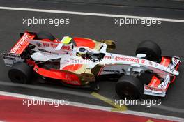 18.11.2008 Barcelona, Spain,  Pedro de la Rosa (ESP), Tests out the Force India F1 Team - Formula 1 Testing, Barcelona