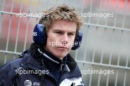 18.11.2008 Barcelona, Spain,  Nico Hulkenberg (GER), Test Driver, WilliamsF1 Team - Formula 1 Testing, Barcelona