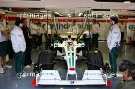 18.11.2008 Barcelona, Spain,  Lucas Di Grassi (BRA) Test Driver, Honda Racing F1 Team - Formula 1 Testing, Barcelona