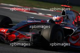 19.11.2008 Barcelona, Spain,  Gary Paffett (GBR), Test Driver, McLaren Mercedes - Formula 1 Testing, Barcelona
