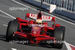 19.11.2008 Barcelona, Spain,  Luca Badoer (ITA), Test Driver, Scuderia Ferrari - Formula 1 Testing, Barcelona