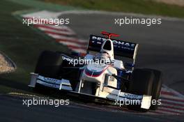 19.11.2008 Barcelona, Spain,  Christian Klien (AUT), Test Driver, BMW Sauber F1 Team, Interim 2009 car - Formula 1 Testing, Barcelona