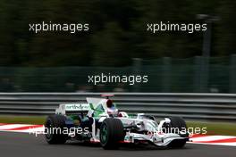 05.09.2008 Francorchamps, Belgium,  Jenson Button (GBR), Honda Racing F1 Team, RA108 - Formula 1 World Championship, Rd 13, Belgian Grand Prix, Friday Practice