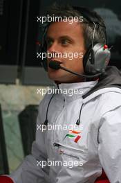 05.09.2008 Francorchamps, Belgium,  Dominic Harlow (GBR), Force India F1 Team, Race Engineer - Formula 1 World Championship, Rd 13, Belgian Grand Prix, Friday Practice