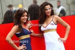 05.09.2008 Francorchamps, Belgium,  Martini Girls - Formula 1 World Championship, Rd 13, Belgian Grand Prix, Friday Practice