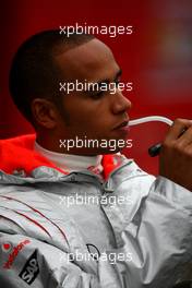 05.09.2008 Francorchamps, Belgium,  Lewis Hamilton (GBR), McLaren Mercedes - Formula 1 World Championship, Rd 13, Belgian Grand Prix, Friday Practice