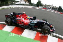 05.09.2008 Francorchamps, Belgium,  Sebastien Bourdais (FRA), Scuderia Toro Rosso  - Formula 1 World Championship, Rd 13, Belgian Grand Prix, Friday Practice