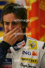 05.09.2008 Francorchamps, Belgium,  Fernando Alonso (ESP), Renault F1 Team - Formula 1 World Championship, Rd 13, Belgian Grand Prix, Friday Practice