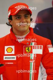 05.09.2008 Francorchamps, Belgium,  Felipe Massa (BRA), Scuderia Ferrari - Formula 1 World Championship, Rd 13, Belgian Grand Prix, Friday Practice