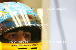 05.09.2008 Francorchamps, Belgium,  Fernando Alonso (ESP), Renault F1 Team  - Formula 1 World Championship, Rd 13, Belgian Grand Prix, Friday Practice