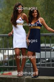 05.09.2008 Francorchamps, Belgium,  Martini Girls - Formula 1 World Championship, Rd 13, Belgian Grand Prix, Friday Practice