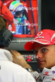 05.09.2008 Francorchamps, Belgium,  Heikki Kovalainen (FIN), McLaren Mercedes  - Formula 1 World Championship, Rd 13, Belgian Grand Prix, Friday Practice