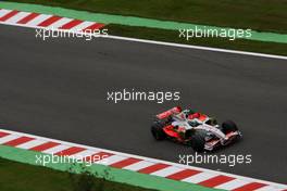 05.09.2008 Francorchamps, Belgium,  Giancarlo Fisichella (ITA), Force India F1 Team, VJM-01 - Formula 1 World Championship, Rd 13, Belgian Grand Prix, Friday Practice