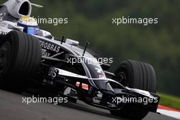 05.09.2008 Francorchamps, Belgium,  Nico Rosberg (GER), WilliamsF1 Team, FW30 - Formula 1 World Championship, Rd 13, Belgian Grand Prix, Friday Practice