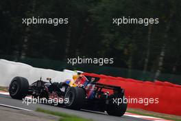 05.09.2008 Francorchamps, Belgium,  Mark Webber (AUS), Red Bull Racing, RB4 - Formula 1 World Championship, Rd 13, Belgian Grand Prix, Friday Practice