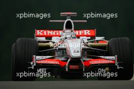 05.09.2008 Francorchamps, Belgium,  Adrian Sutil (GER), Force India F1 Team, VJM-01 - Formula 1 World Championship, Rd 13, Belgian Grand Prix, Friday Practice