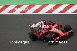 05.09.2008 Francorchamps, Belgium,  Kimi Raikkonen (FIN), Räikkönen, Scuderia Ferrari, F2008 - Formula 1 World Championship, Rd 13, Belgian Grand Prix, Friday Practice