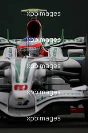 05.09.2008 Francorchamps, Belgium,  Rubens Barrichello (BRA), Honda Racing F1 Team - Formula 1 World Championship, Rd 13, Belgian Grand Prix, Friday Practice