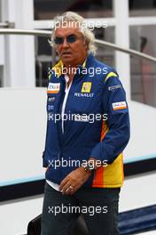 05.09.2008 Francorchamps, Belgium,  Flavio Briatore (ITA), Renault F1 Team, Team Chief, Managing Director - Formula 1 World Championship, Rd 13, Belgian Grand Prix, Friday