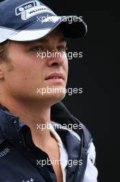 05.09.2008 Francorchamps, Belgium,  Nico Rosberg (GER), WilliamsF1 Team - Formula 1 World Championship, Rd 13, Belgian Grand Prix, Friday Practice