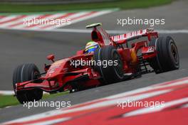 05.09.2008 Francorchamps, Belgium,  Felipe Massa (BRA), Scuderia Ferrari, F2008 - Formula 1 World Championship, Rd 13, Belgian Grand Prix, Friday Practice